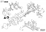 Bosch 3 603 E01 000 Pks 55A Circular Hand Saw 230 V / Eu Spare Parts